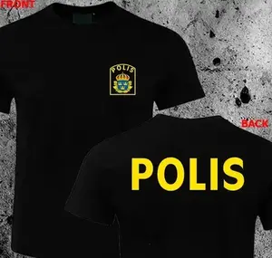 New Scandinavia Sweden Svensk Swedish Polisen Polis T-Shirt
