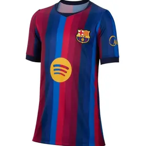 [New] Unisex Soccer/Football Barcelona Team La Liga 2026/27 Stadium Home Jersey VXX