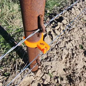 Pipe Insulators for Electric Fence