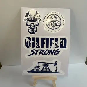Oilfield Strong Stickers