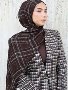 Women's Long Fashionable Printed Modest Scarf Head Scarf Wrap Shawl, Daily Wear Clothing Accessory, Birthday Gift, Casual Style, All over Print