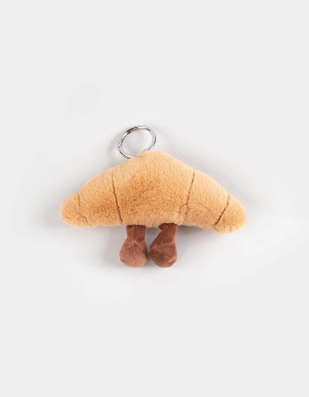 FULL TILT Croissant Plush Bag Charm