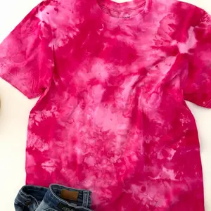 Hot Pink T-Shirt, soft style unisex shirt, size up for best fit, everyday crewneck for women and men, staple style piece