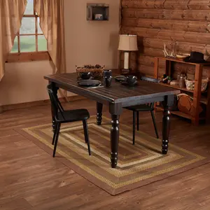 Cabin Patch Braided Collection Rugs