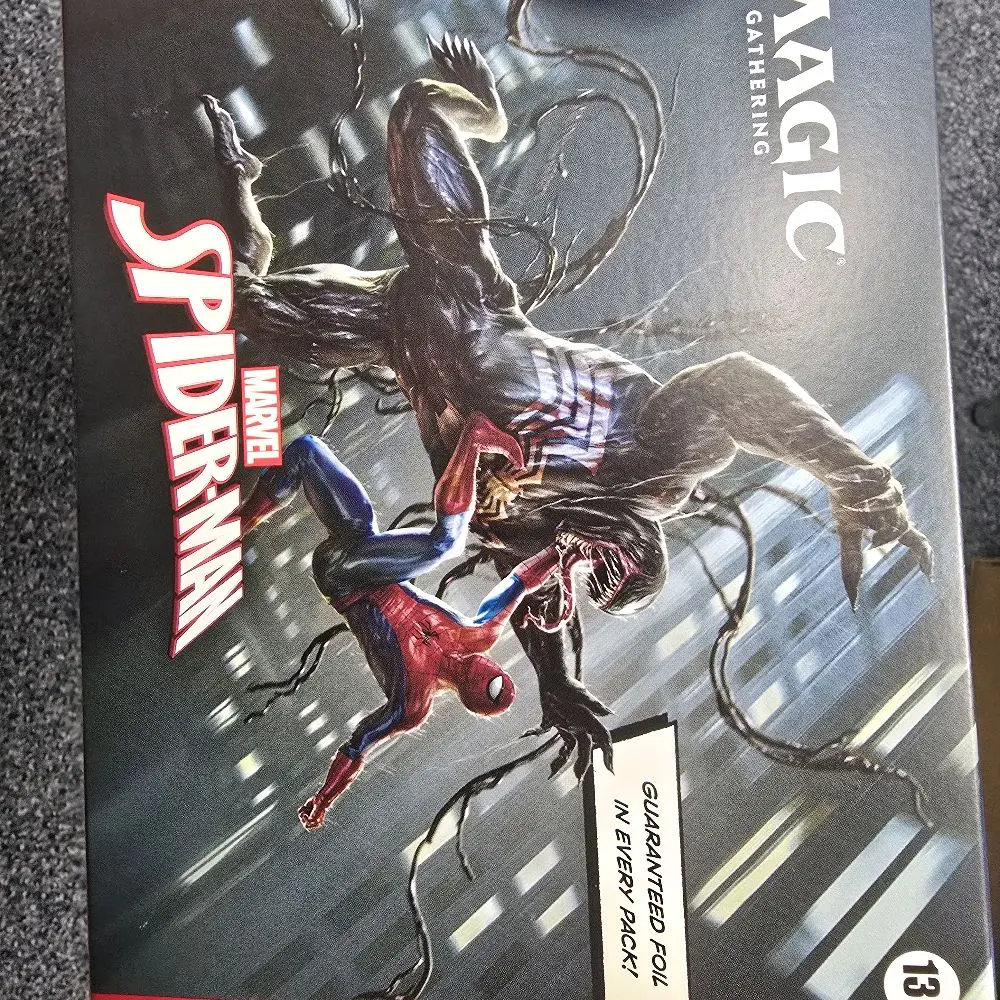 spiderman magic english tcg bundle sealed