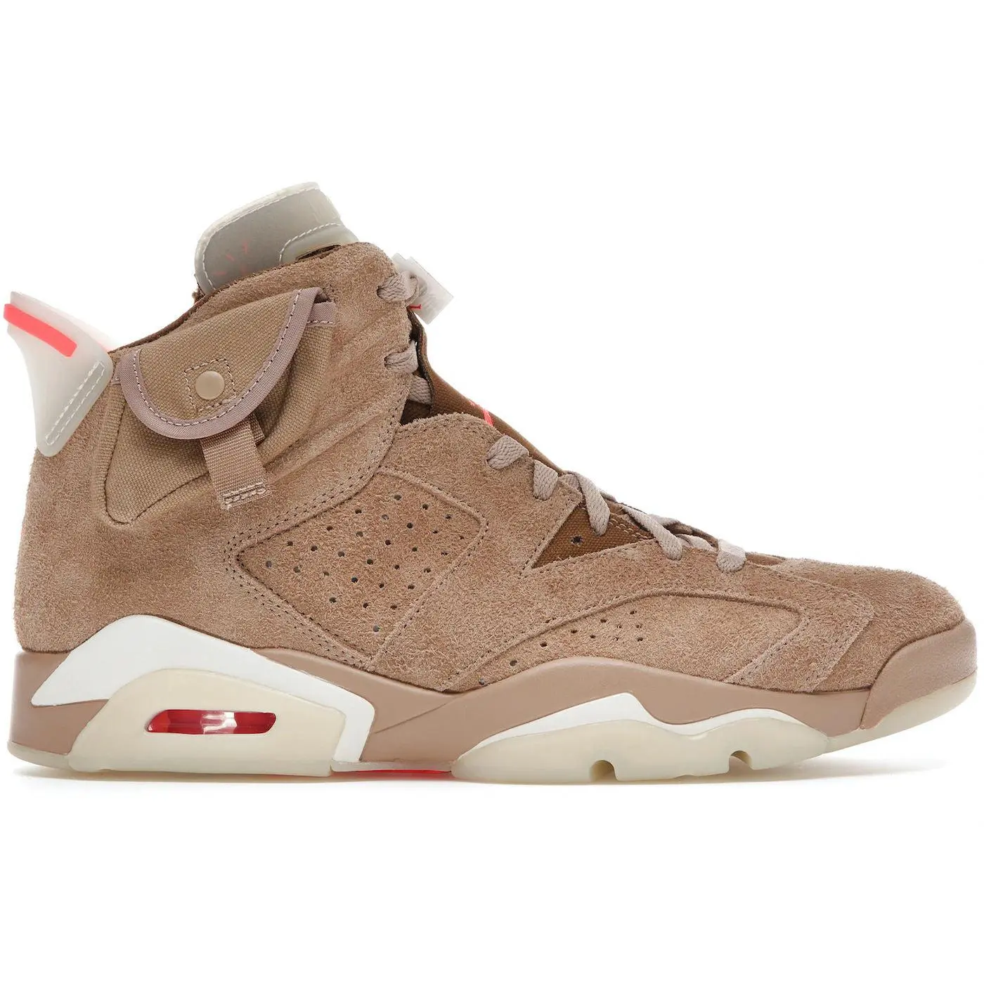 991238 Jordan 6 Retro Travis Scott British Khaki