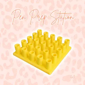 5x5 Pen Prep Station | Pen Drying Holder for Epoxy & Resin Pens