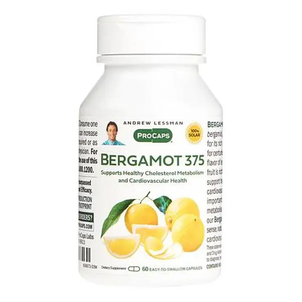 Andrew Lessman Bergamot 375 - 60 Capsules