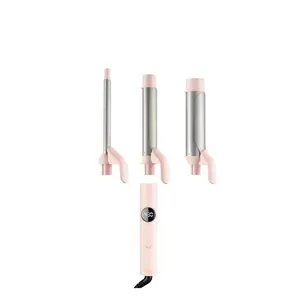 TYMO CUES PINK-Curling Iron Set - Create Smooth, Comfortable Curls with Ease