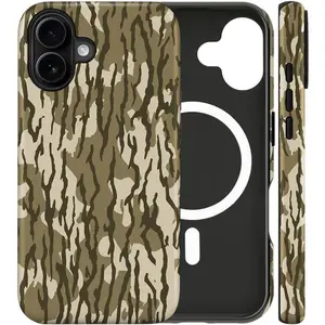 Magnetic for iPhone 17 Case Camo Phone Case, Shockproof Slim Soft TPU and Hard PC Protective Cases Compatible with MagSafe Protective Designed for Boy Men Women