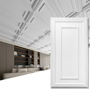 Art3d 24x48in Vinyl Drop Ceiling Tiles - Pack of 12 Tiles Wall Panel Molding Wall Board Panel