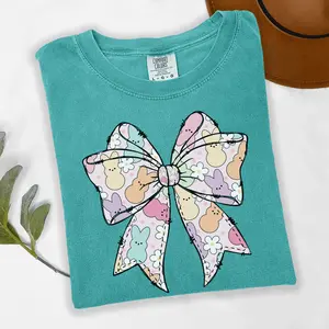 Peeps Bunny Easter Bow  Graphic T-Shirt