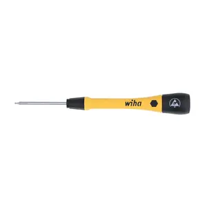 Wiha Tools 27862 ESD Safe PicoFinish Precision Screwdriver - TORX T3 x 40mm