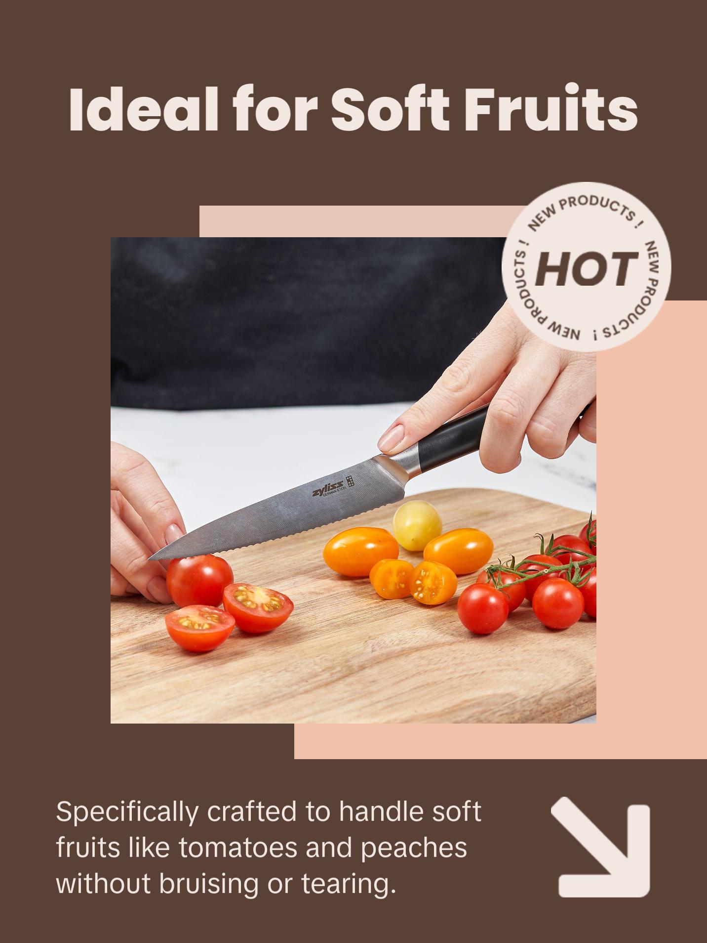 Zyliss Comfort Pro Serrated Paring Knife 11cm / 4½"