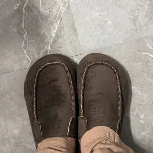 Women's Slip-On Mules, Textile Upper, Round Toe Design, Rubber Sole, Casual Comfortable Footwear for Daily Wear & Outdoors