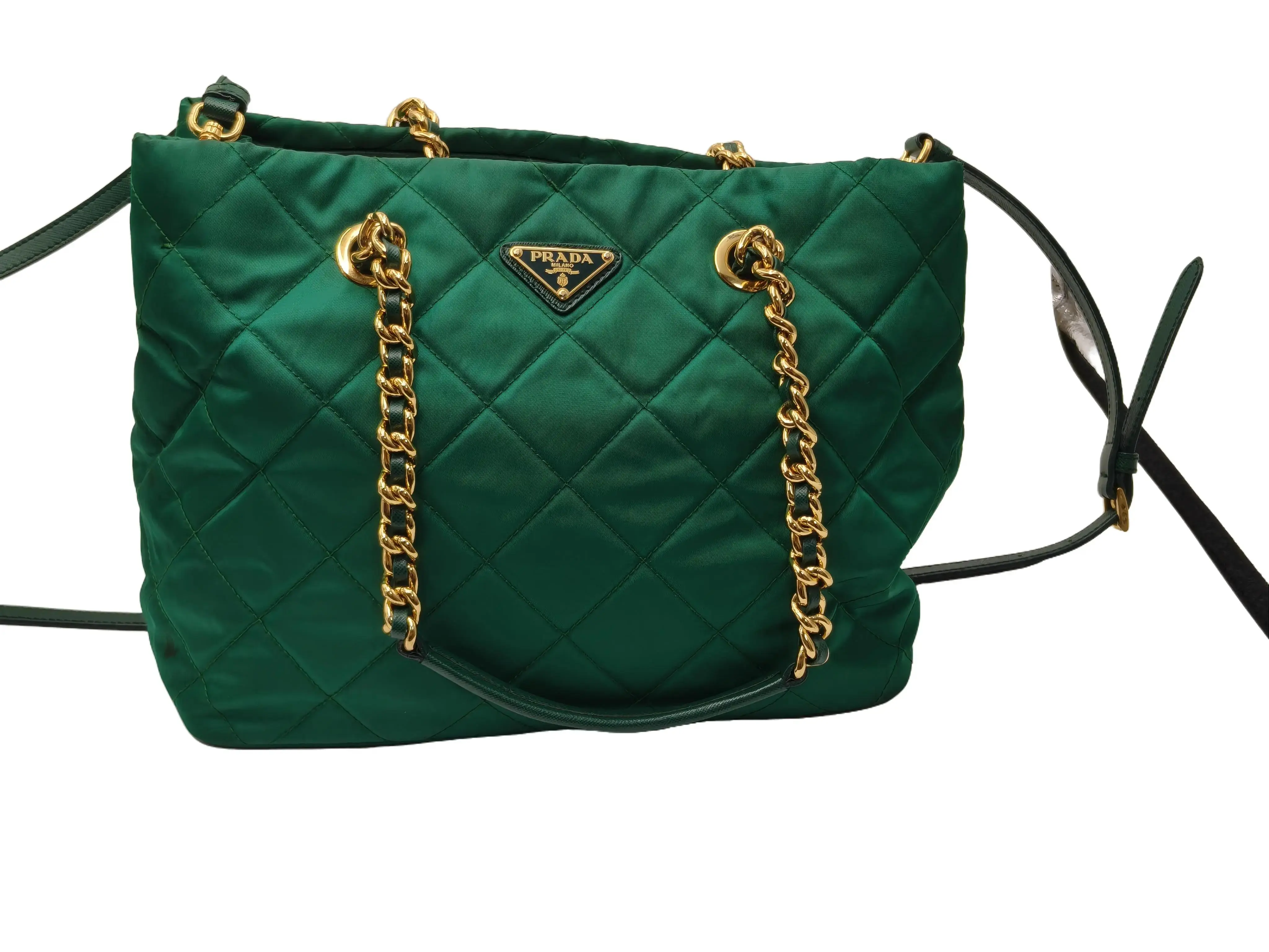 Pre-owned PRADA re nylon Tote Bags Re Edition 1995 Chaîne Tote Bag
