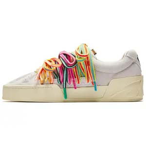 Anta Hélà STYLE Low-Top Skate Shoes for Men in White Trending Shoes, House White Official Shoes to Get / Maison Mihara Verifiable, with credentials and supporting global authentication