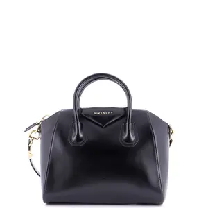 Pre-owned GIVENCHY Leather Top Handle Bags Antigona Bag Glazed Small by Rebag