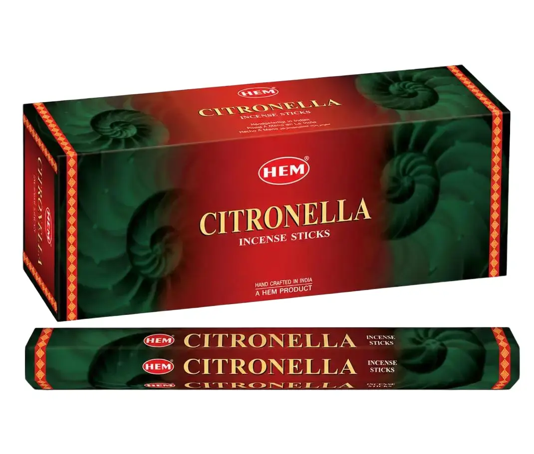 Hem Citronella Incense Sticks, 120 Count