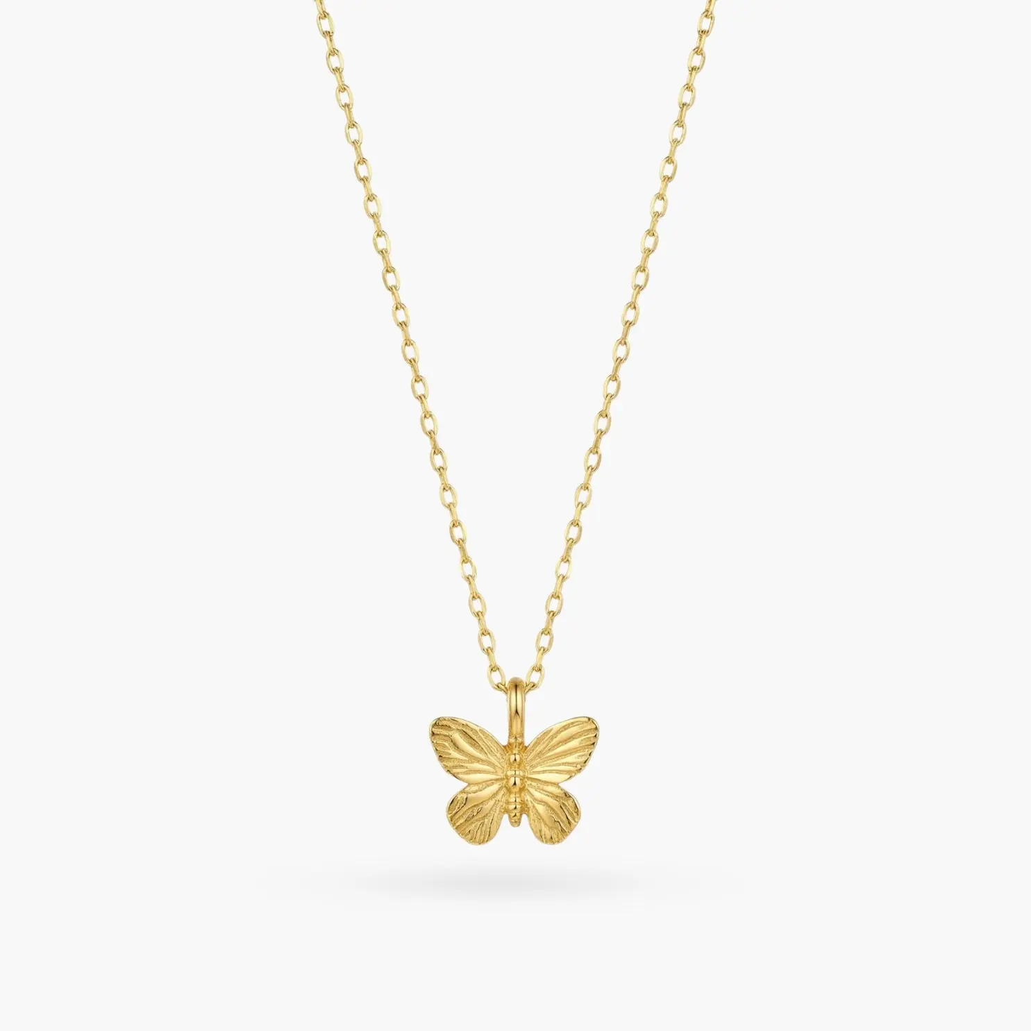 Butterfly Gold Necklace
