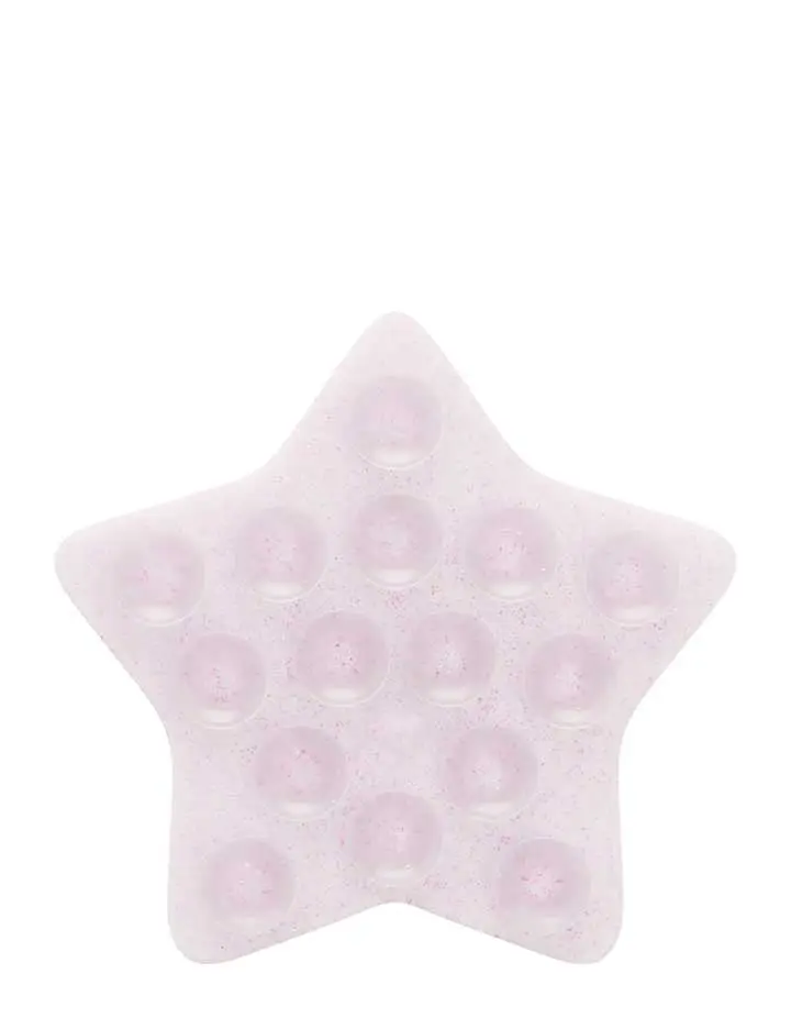 Glitter Star Stickeez | Limited Edition Trendy iPhone Sticker Accessory | Dainty Cute Black Glittery Stickers | Women Owned Small Business | Pretty Glittery Pink and Clear Star Shaped Stickers | Gift For Her | Cute Attachment Stick On