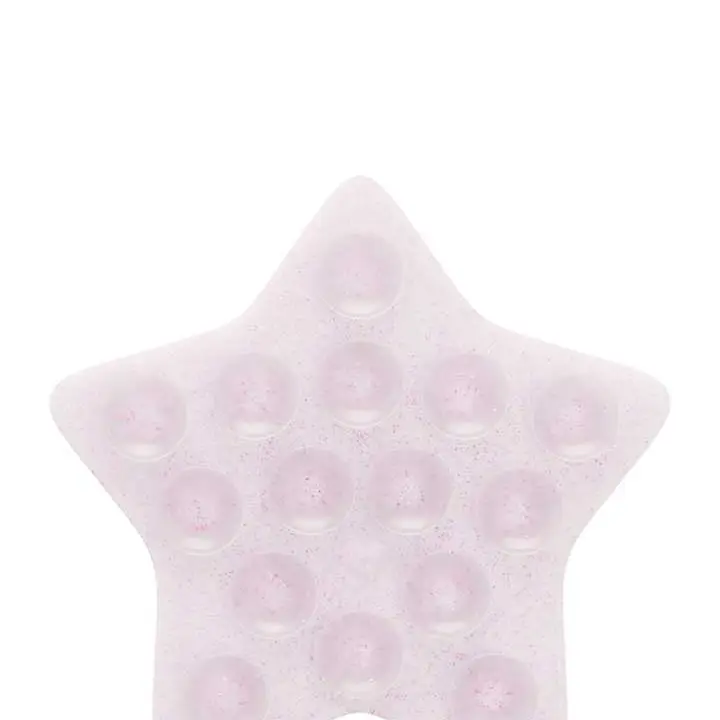Glitter Star Stickeez | Limited Edition Trendy iPhone Sticker Accessory | Dainty Cute Black Glittery Stickers | Women Owned Small Business | Pretty Glittery Pink and Clear Star Shaped Stickers | Gift For Her | Cute Attachment Stick On, Cute Girly Phone St