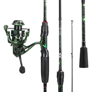 Fishing Rod Combo, Baitcasting&Spinning Reel with IM6 Graphite Blank Rods