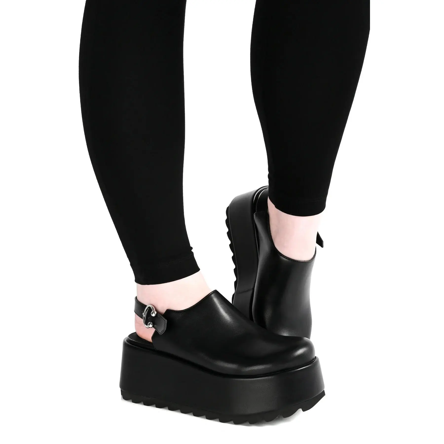 Pierced Platform Clog FOXBLOOD