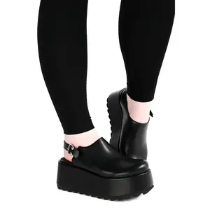 Pierced Platform Clog FOXBLOOD