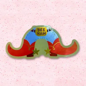 Bowleg Boots sticker