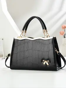 New Fashion Bowknot Bridal Bag, Elegant Handbag, Shoulder Crossbody Bag, Stylish Wedding Accessory, Perfect for Bridesmaids