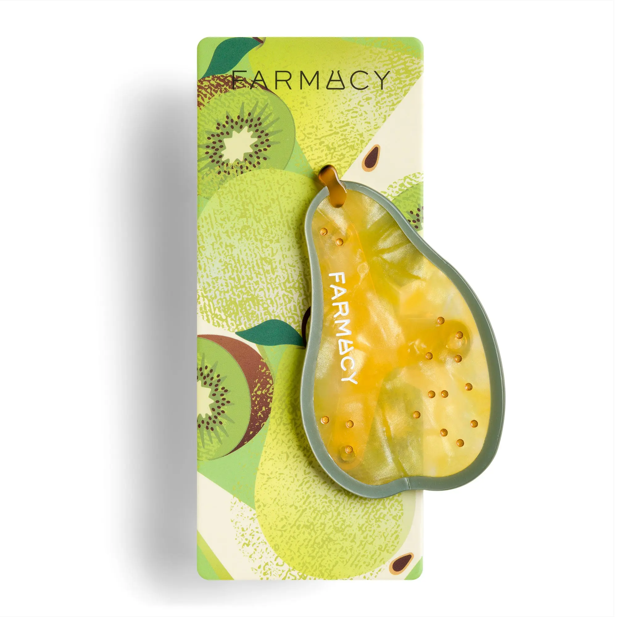 Farmacy Beauty Whimsical Pear Fun Hair Clip - Colorful Shape, Beauty & Personal Care Makeup Tool, Fun Hair Clips