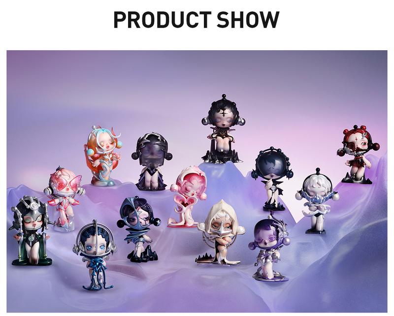 POP MART SKULLPANDA The Sound Series Figures POP MART SKULLPANDA The Sound Series Figures