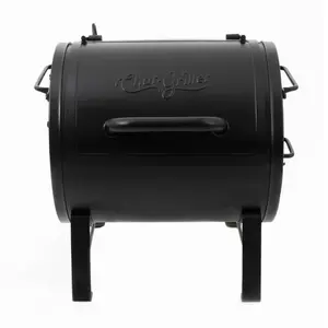 Char-Griller Portable Pro Charcoal Grill with Side Fire Box