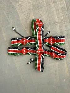 African Beaded Adjustable Handcrafted Beaded Jewelry (Unique African Beads Fixed Fit)