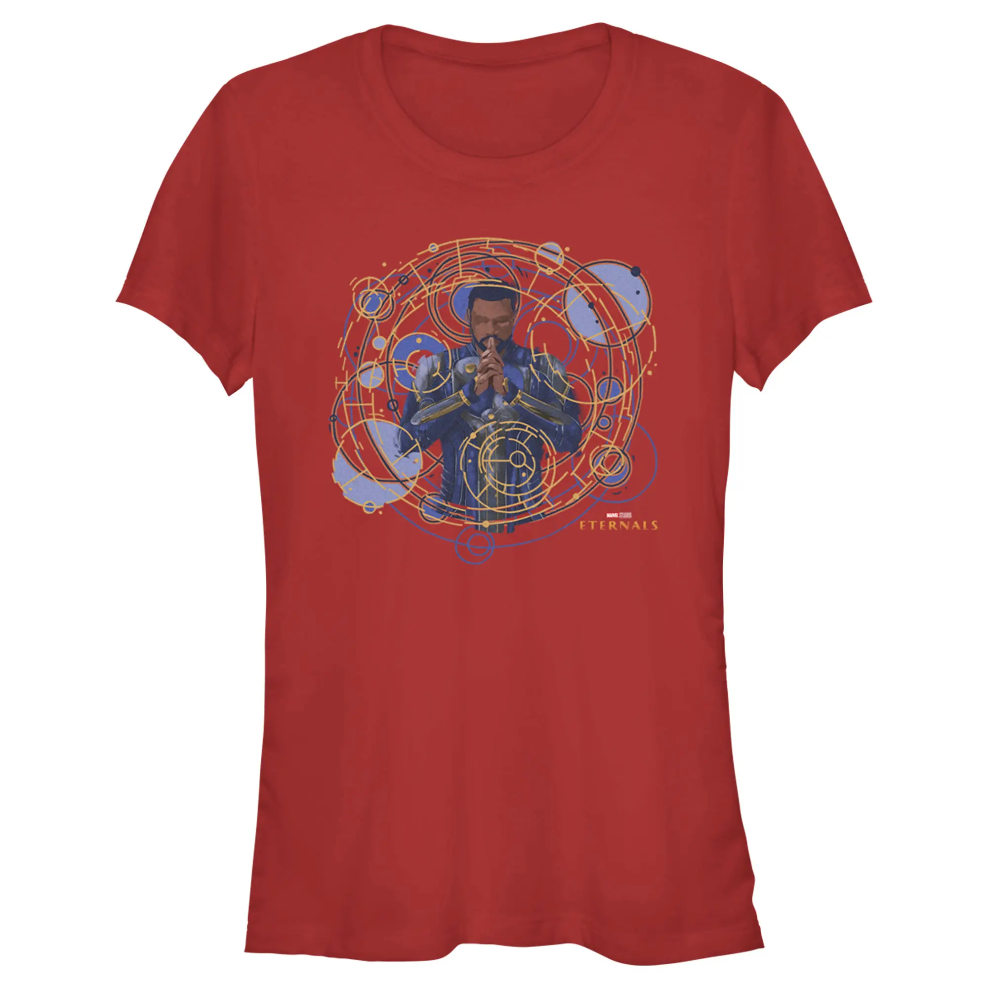 Juniors Womens Marvel Eternals Phastos the Cosmic Psychic T-Shirt