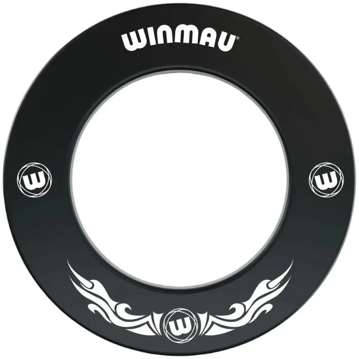 Solid Black Dartboard Surround, Xtreme Style Protective Wall Accessory with a Universal Fit for All Bristle Boards, Ideal for Home and Club Play, Home Or Club Play