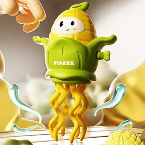 Spring Corn Clockwork Dancing Corn Stress Relief Fun Creative Desk Interactive Toy, Unisex Education Toy Model Xinghao Ym-001