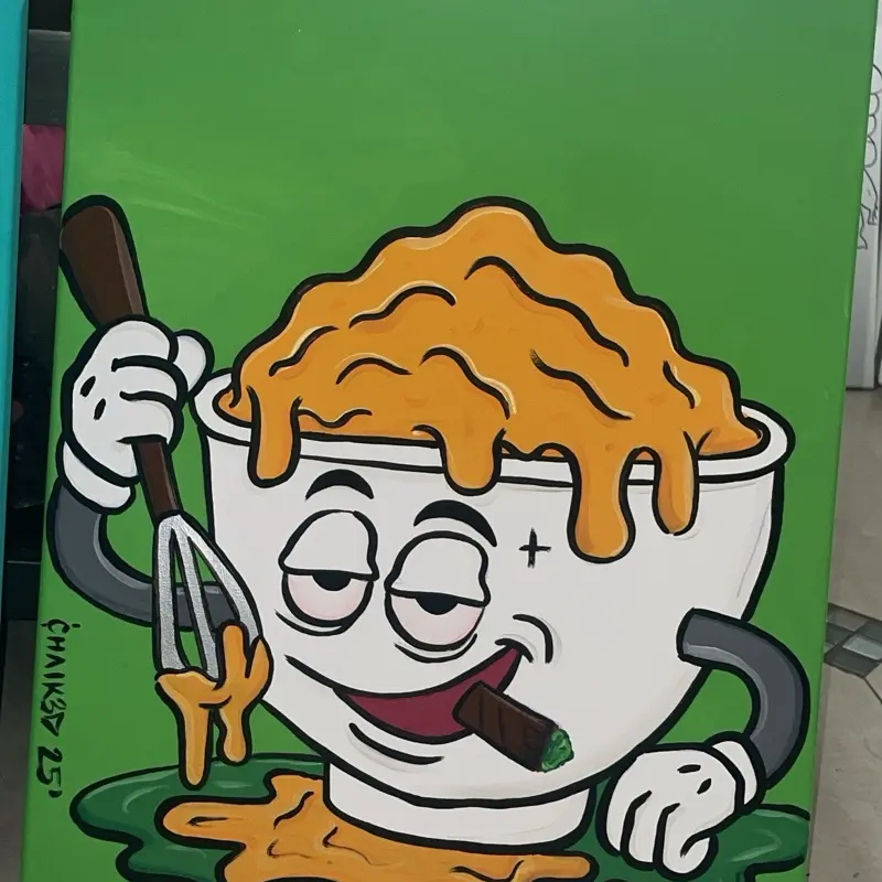 Half baked painting