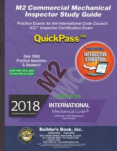 M2 Commercial Mechanical Inspector Based On 2018 IMC QuickPass Study Tool Book plus Online Study Program