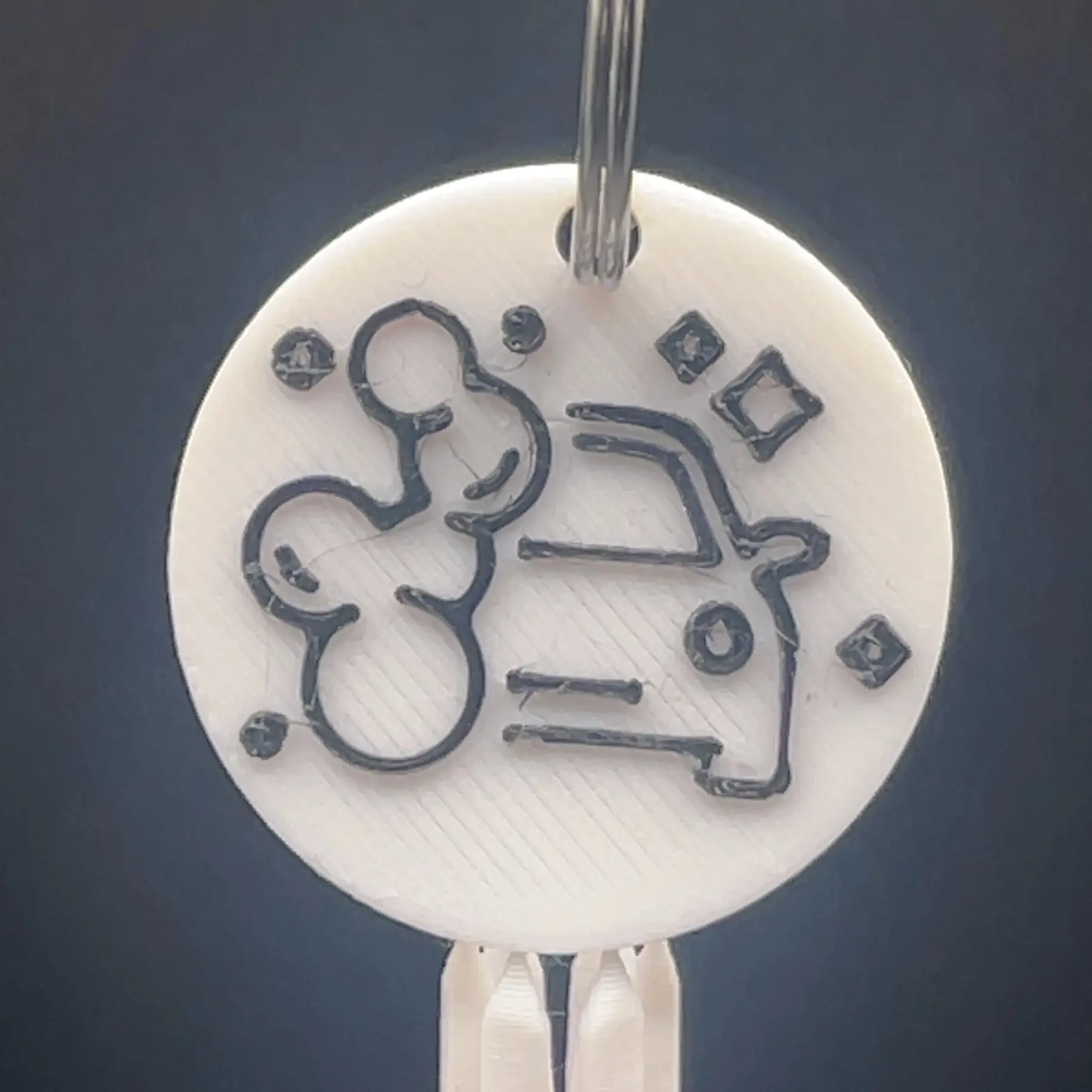 Auto Detailer 4 NFC Keychain – Tap to Book, Shine Delivered