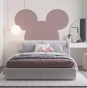 Headboard Wall Decal Arch Sticker Mouse Ears, LF149