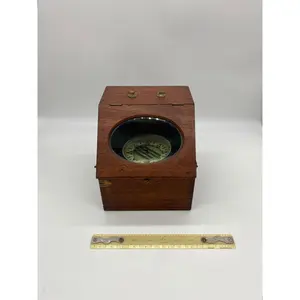 Slant-Front Case Binnacle Compass by Wilcox, Crittenden & Co.