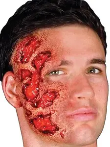 Woochie 3D Burn Latex Appliance – SFX Prosthetic Wound