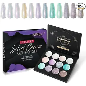 Solid Cream Gel Polish-GTKIT014