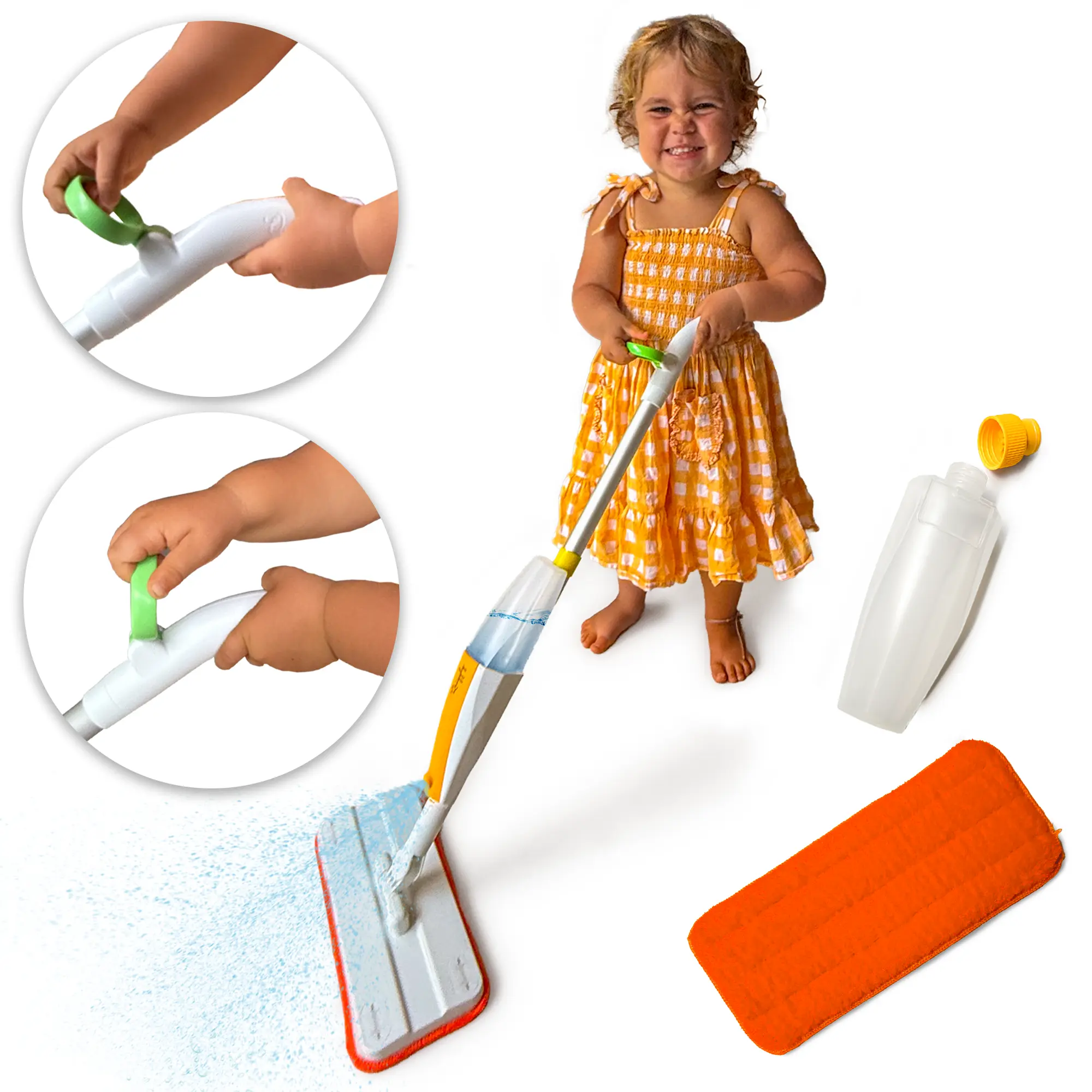 Toddler Toy Spray Mop