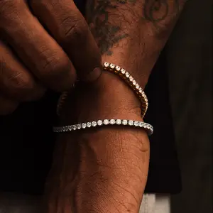 Tennis Bracelet -3mm Stainless Steel