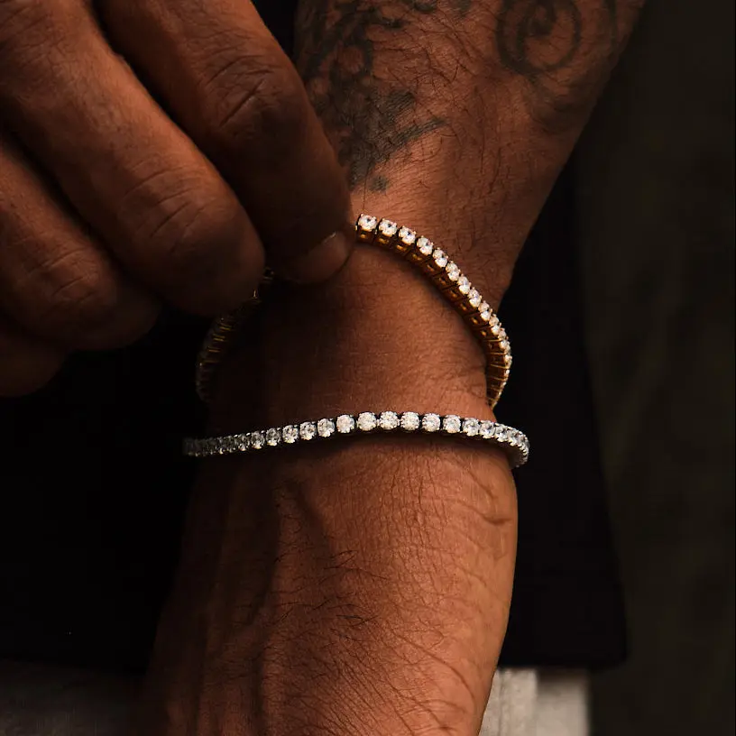 Tennis Bracelet -3mm Stainless Steel Tennis Bracelet -3mm Stainless Steel