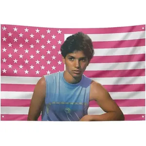 Funny Ralph American flag tapestry that can be used in kitchen, living room, bedroom, dining room,Macchio outdoors Decor tapestry y2k room decor