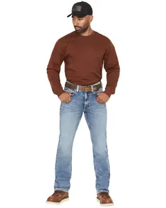 Cody James Men's Fr Clover Leaf Wash Slim Straight Stretch Denim Jeans - Cjfrfa25j18-Ltwsh